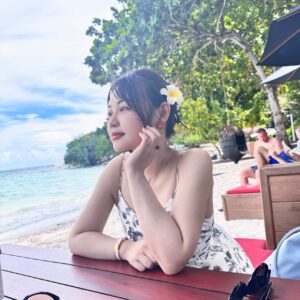 花耳環 |暮Lovely| 天然淡水珍珠 日本樹酯 花朵耳環 情人節禮盒